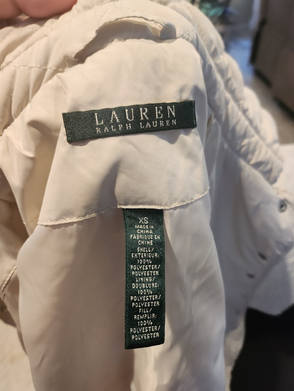 Lauren Ralph Lauren quilted jacket size XS - Picture 3 of 3